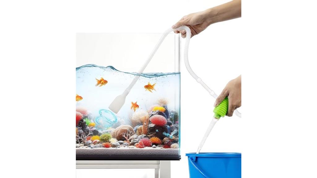 aquarium cleaning gravel vacuum