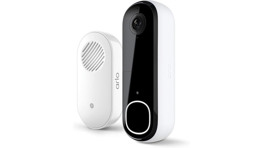 arlo 2k doorbell bundle