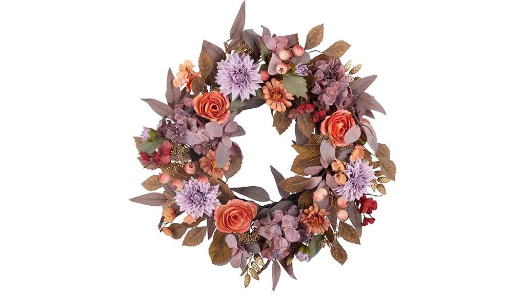 autumn front door decor