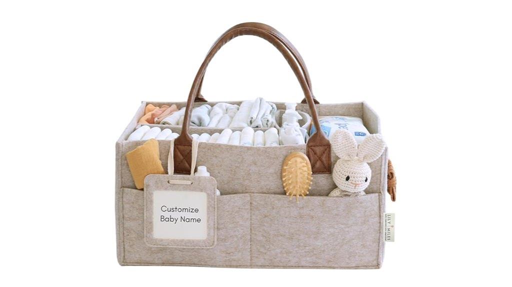 baby diaper organizer caddy