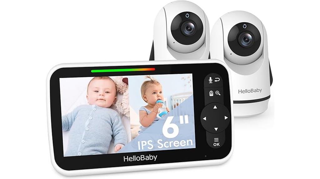 baby monitor with remote camera