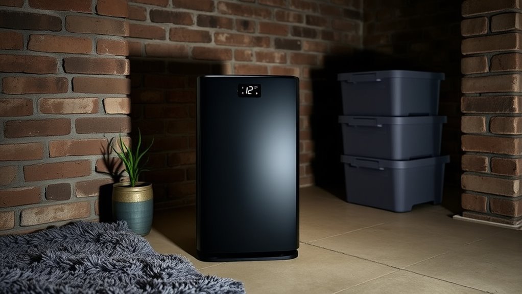 basement purifier selection criteria