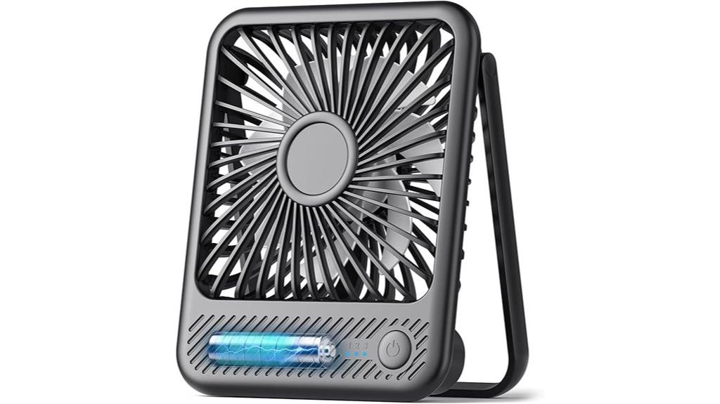 battery powered portable fan