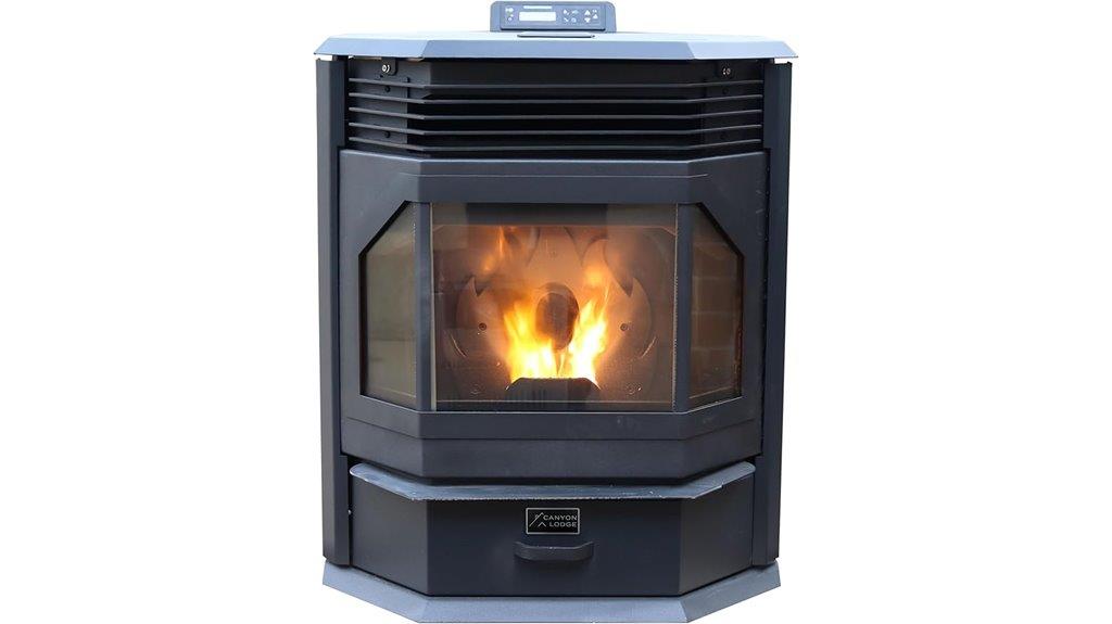 bayfront pellet stove capacity