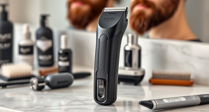 beard trimmers with vacuum