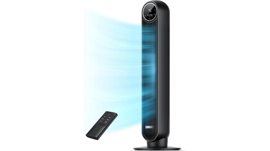 bedroom tower fan model