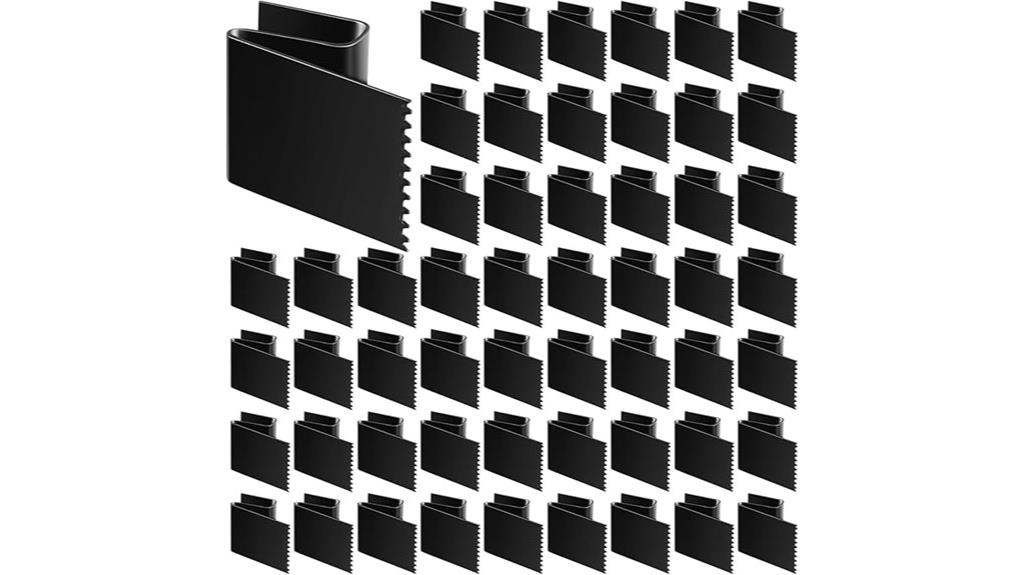 black hurricane window clips