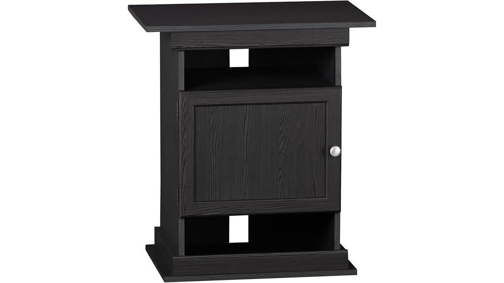 black oak aquarium stand