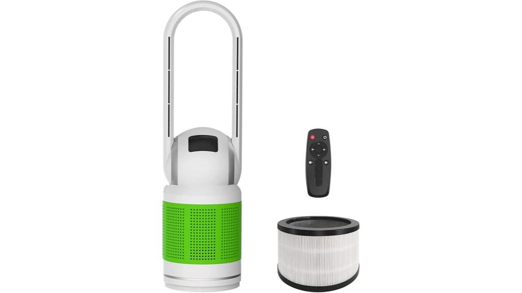 bladeless fan with purifier