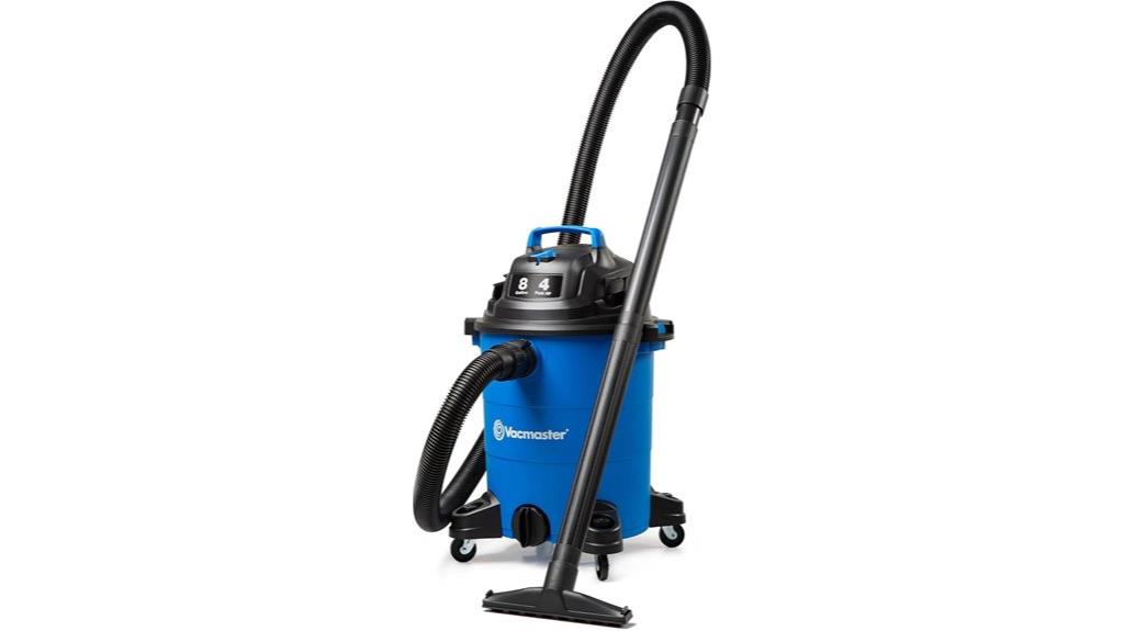 blue 8 gallon wet dry vacuum