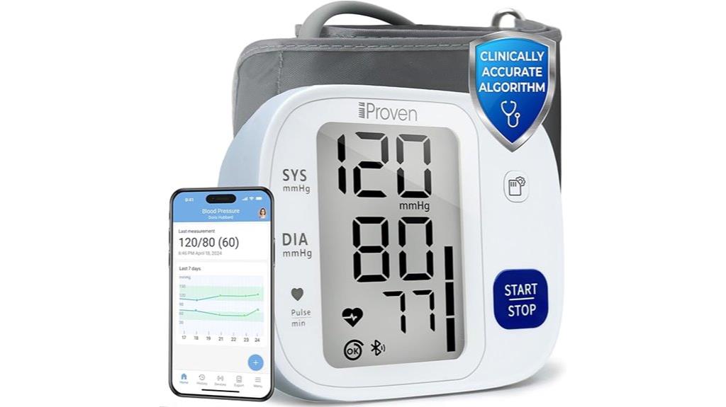 bluetooth home blood pressure monitor