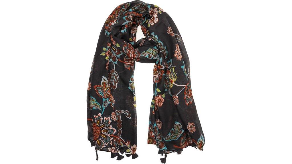 bold boho scarf for women