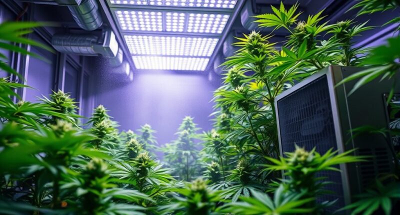 cannabis grow odor control