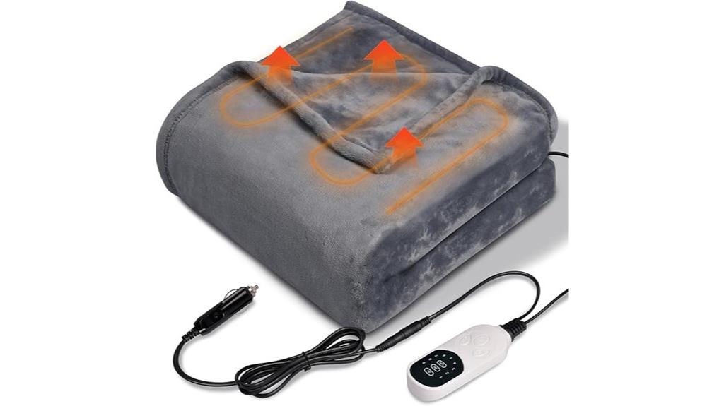 car blanket with multiple settings