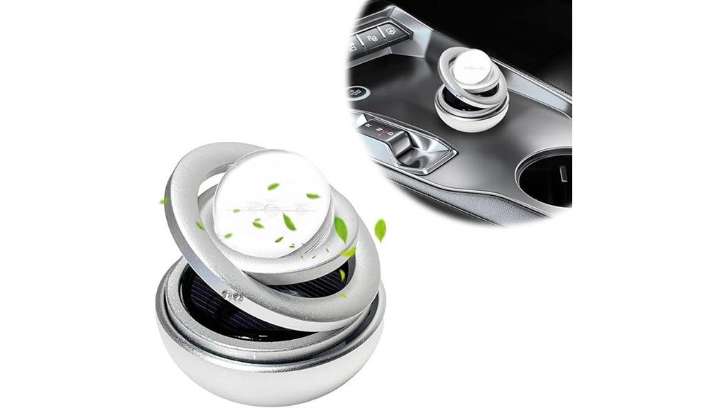 car solar aromatherapy diffuser