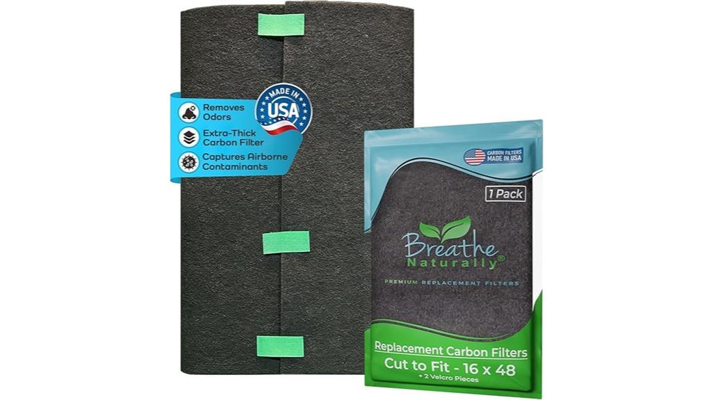 carbon air filter replacement