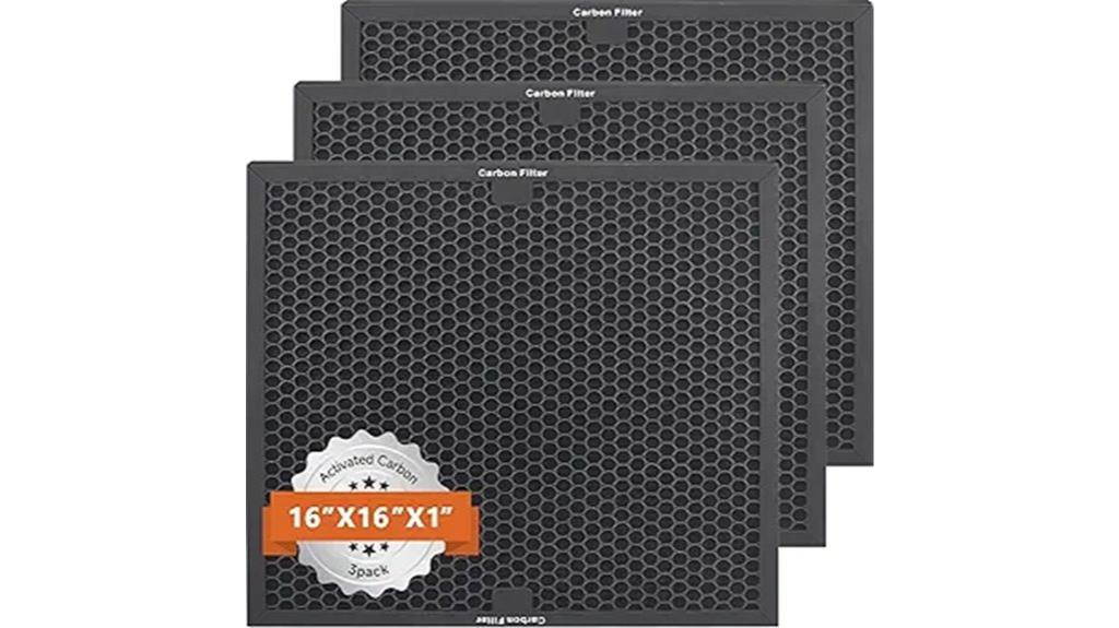 carbon filter mesh pack