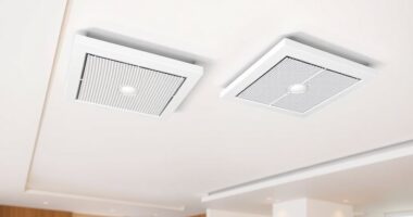 ceiling integrated air purifiers