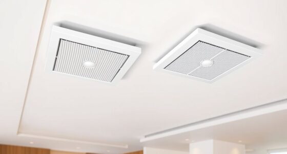 ceiling integrated air purifiers