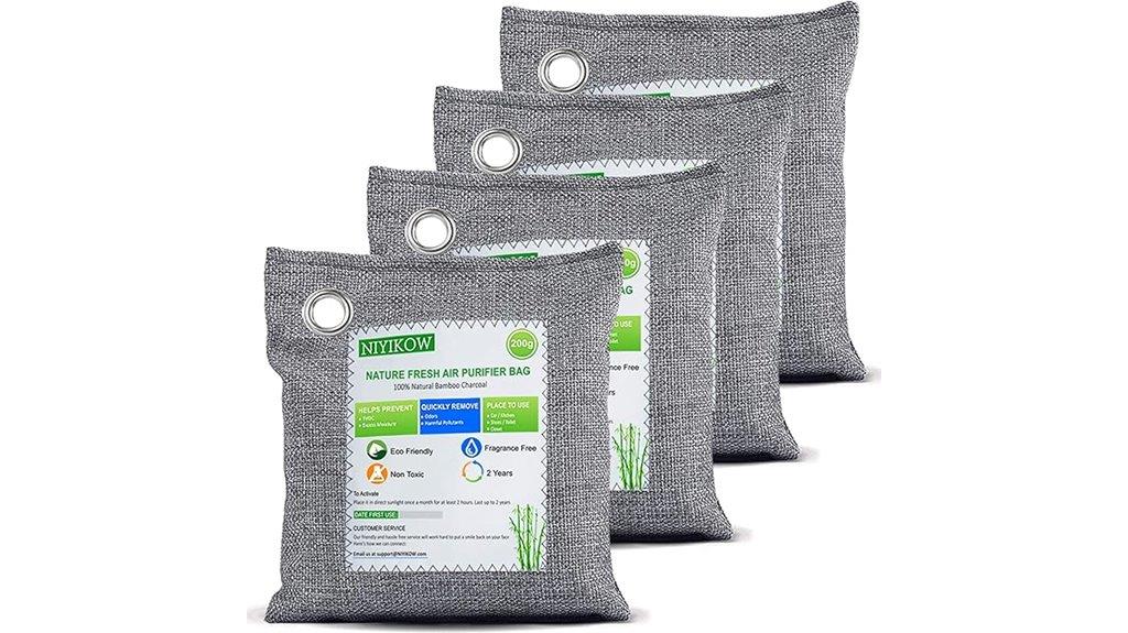 charcoal odor absorber pack