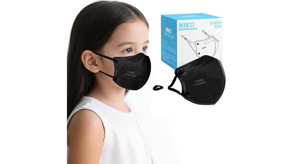 child sized kn95 masks pack