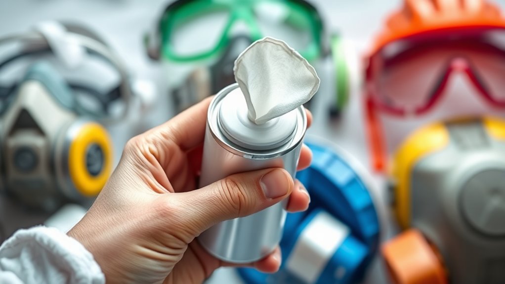 choose compatible alcohol free wipes