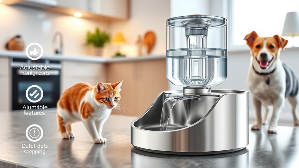 choosing clean quiet fountain