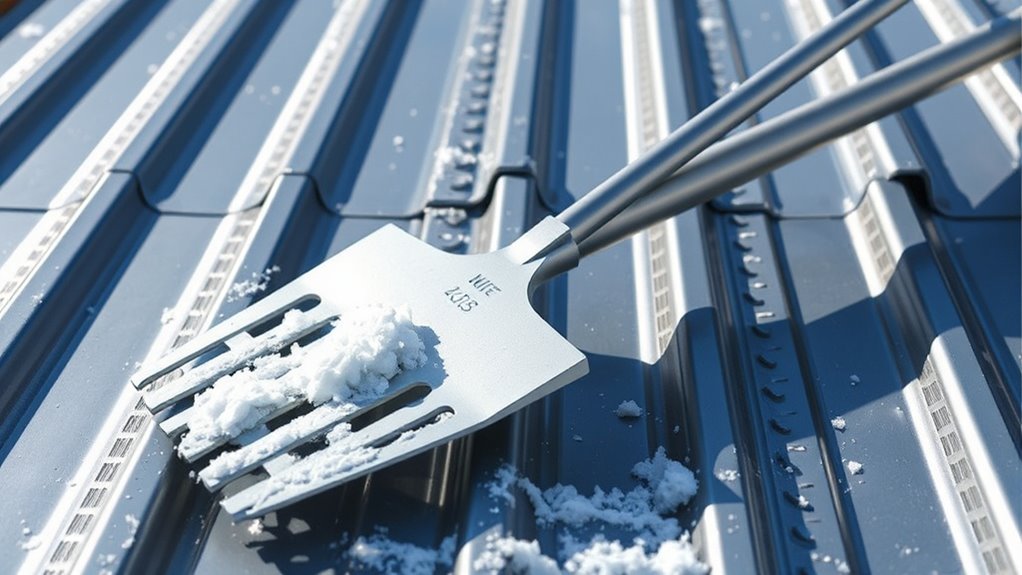 choosing durable metal roof rake