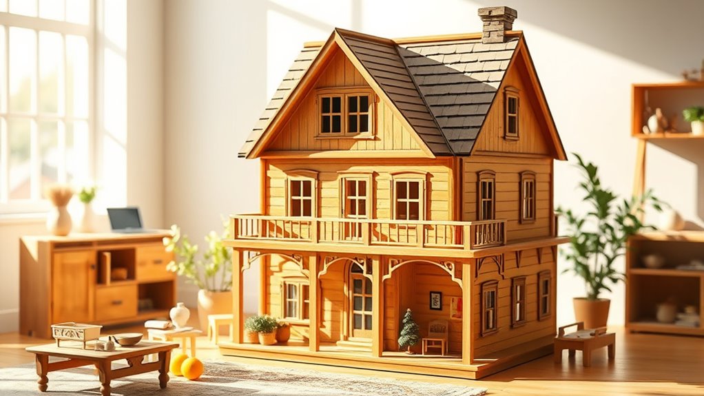 choosing quality wooden dollhouses