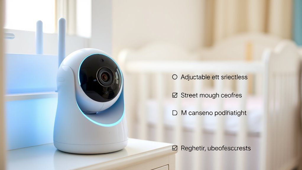 choosing secure video baby monitor