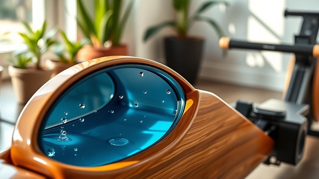 choosing water resistance rowing machines