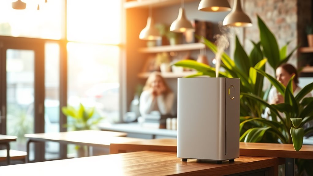 coffee shop air purifier considerations