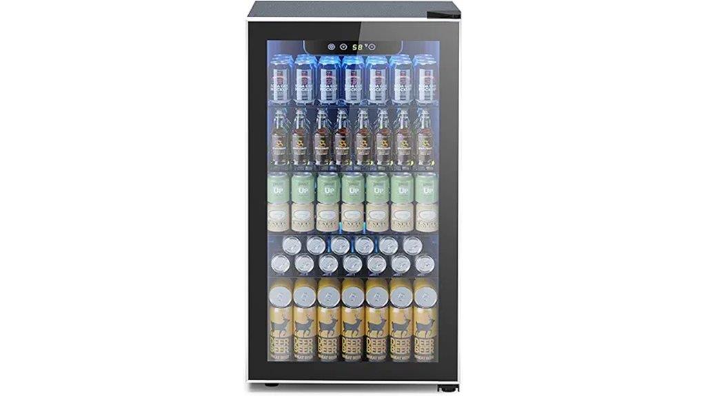 compact 130 can beverage cooler