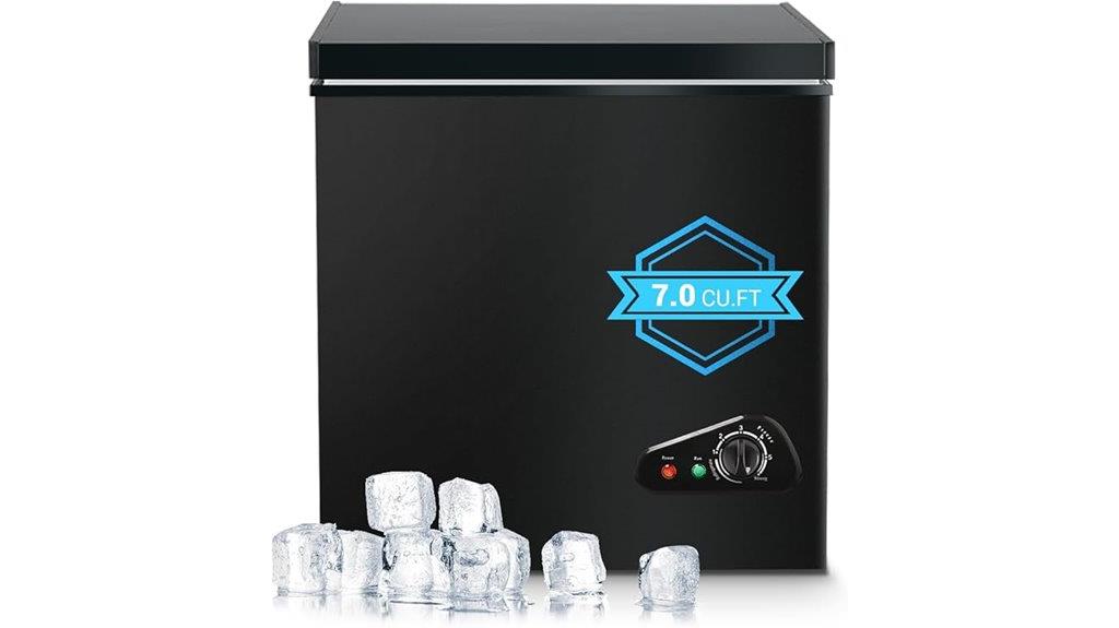 compact 7 0 cu ft freezer