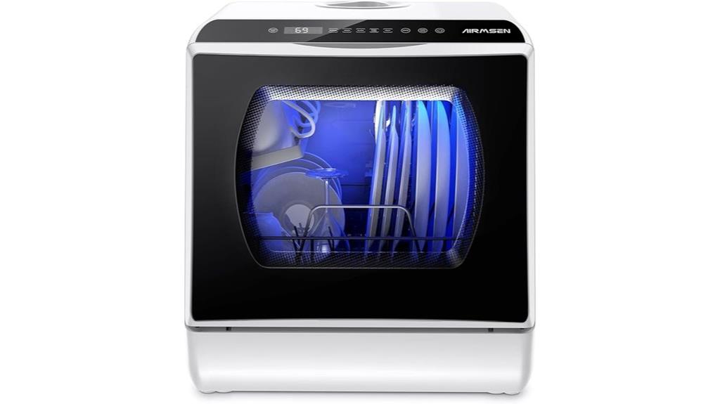 compact countertop dishwasher