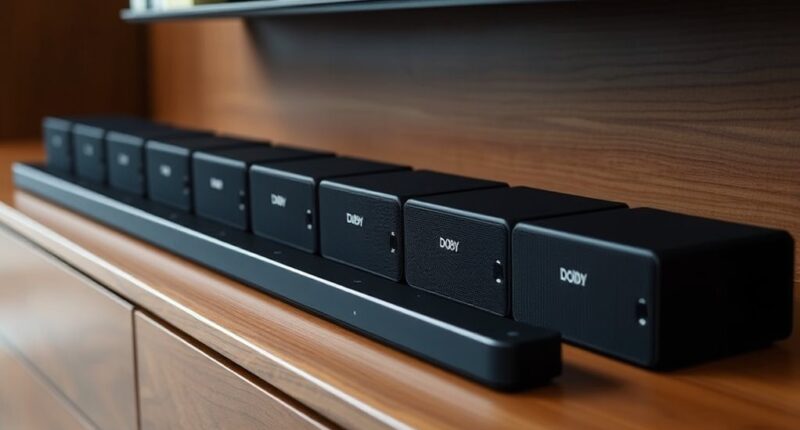 compact dolby atmos soundbars