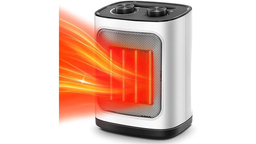 compact electric space heater