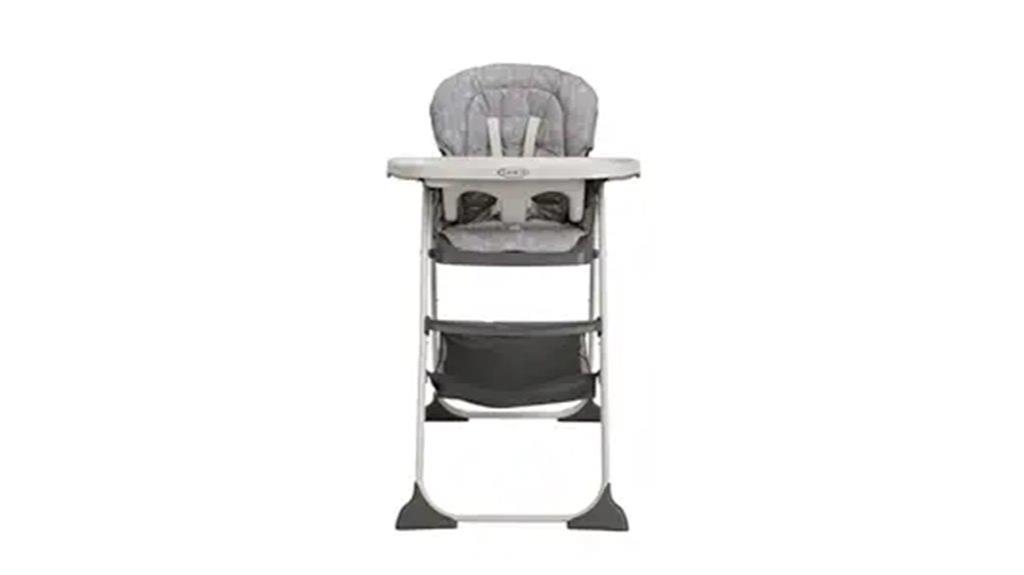 compact foldable high chair