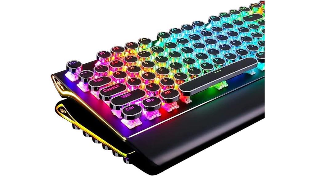 compact mechanical gaming keyboard