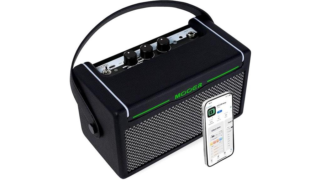 compact practice amp with effects