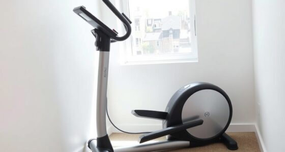 compact space saving ellipticals