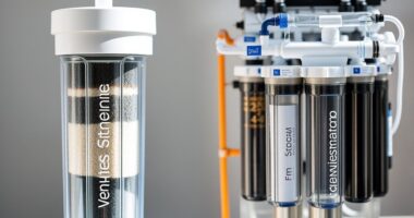comparison of filtration stages