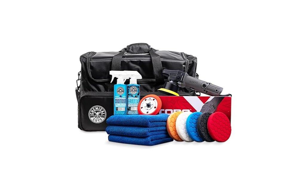 complete car detailing set