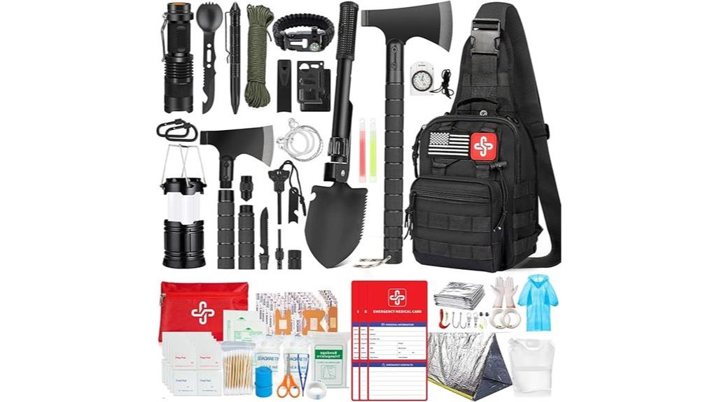 complete outdoor survival kit