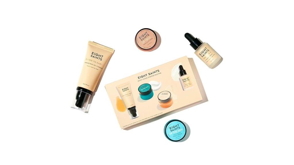 complete saintly skincare collection