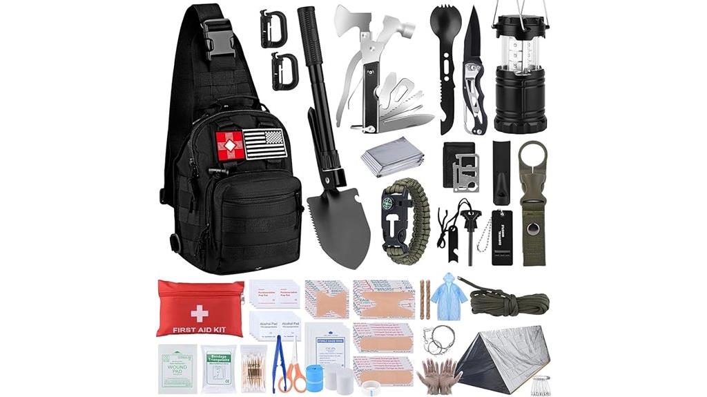 comprehensive 251 piece emergency kit