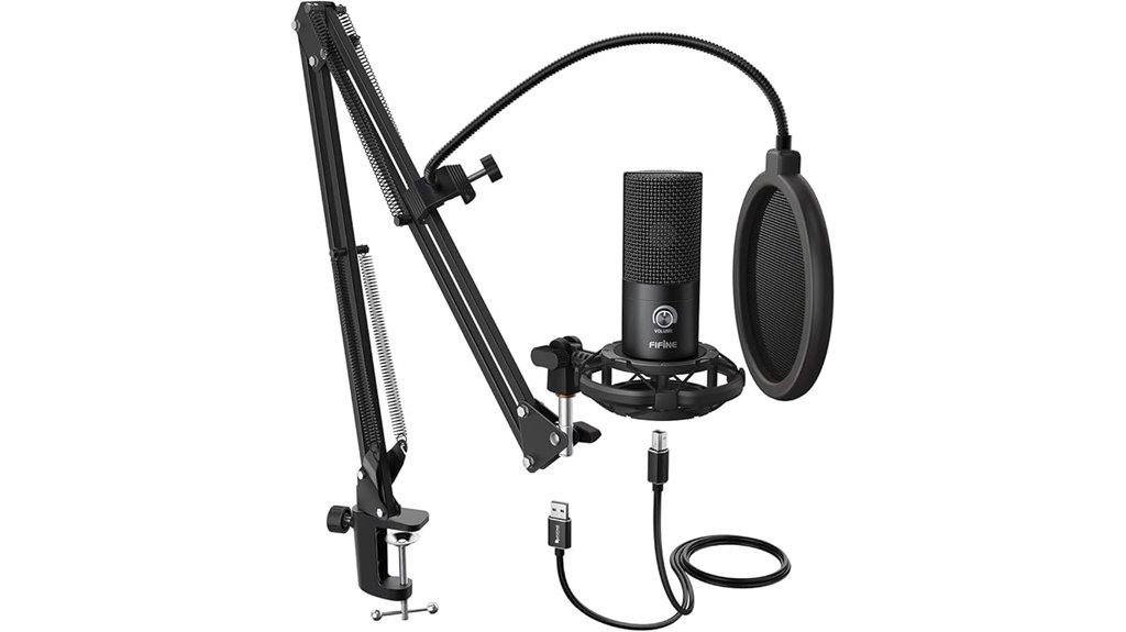 condenser usb mic kit