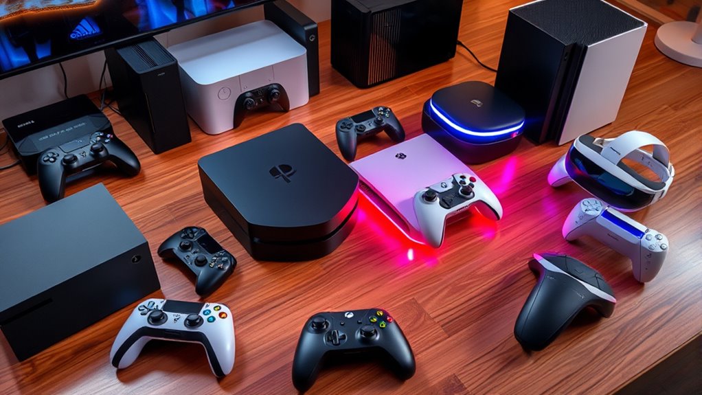 console compatibility and features