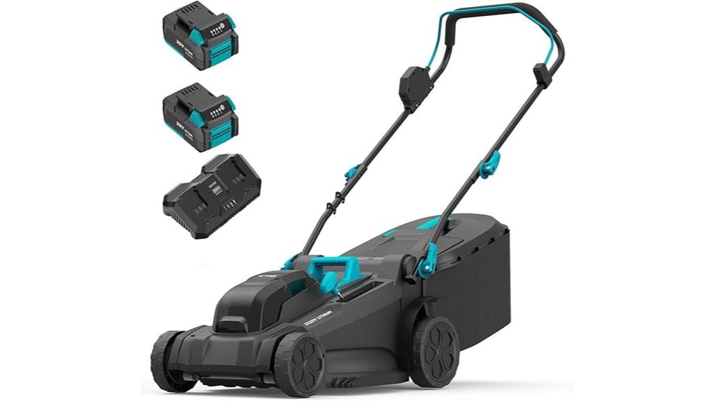 cordless mower with adjustable heights
