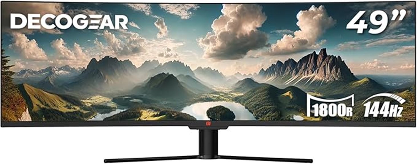 curved 49 inch ultrawide monitor